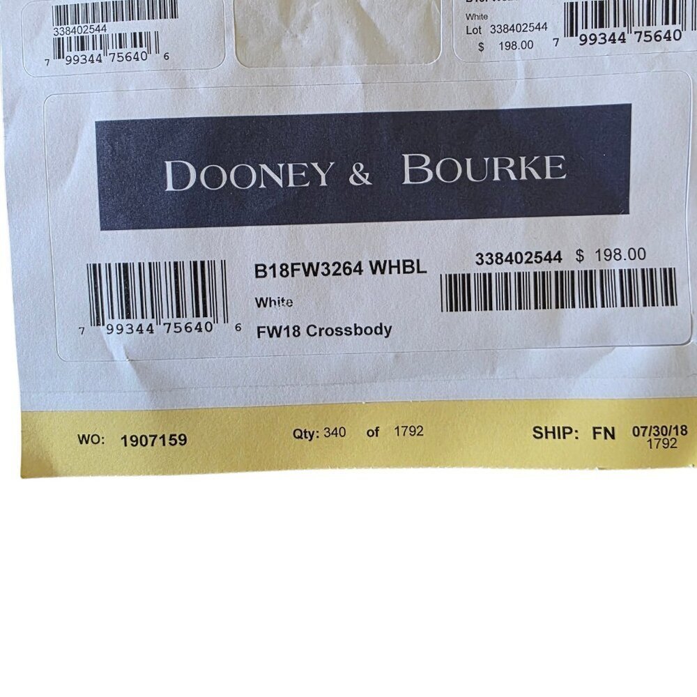 Disney Dooney & Bourke 2018 Epcot Food & Wine Crossbody Bag NWT Mickey Figment - Picture 7 of 16